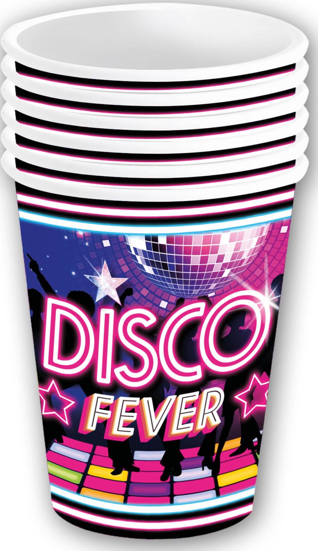 Disco Fever Thema Partybekers