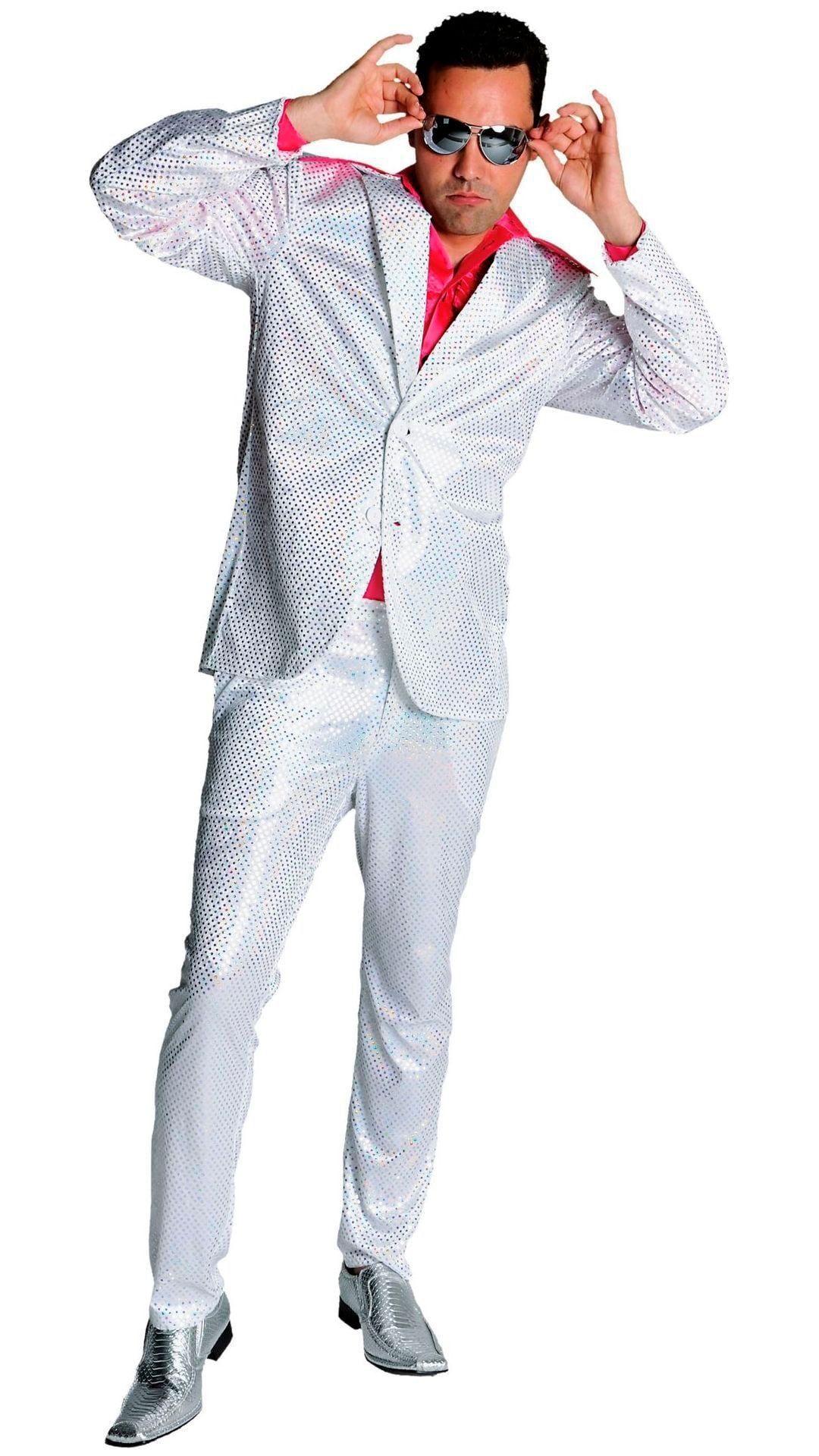 Disco Glitter Outfit Mannen