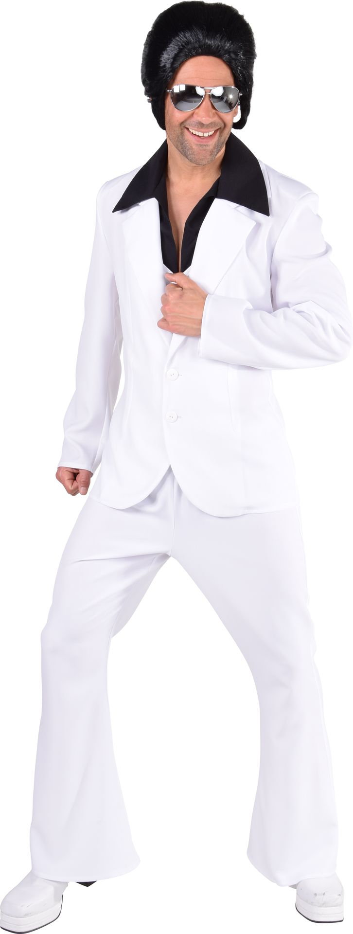 Disco Kostuum Wit Mannen