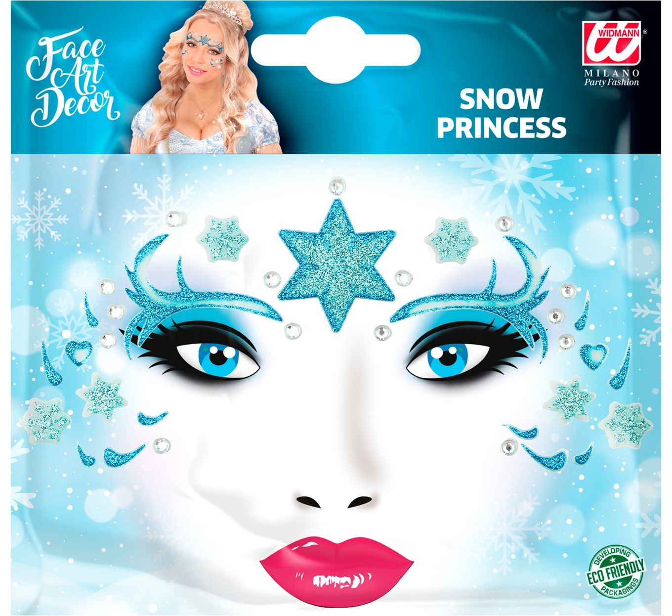 Disney Ijsprinses Schmink Gezicht Glitters