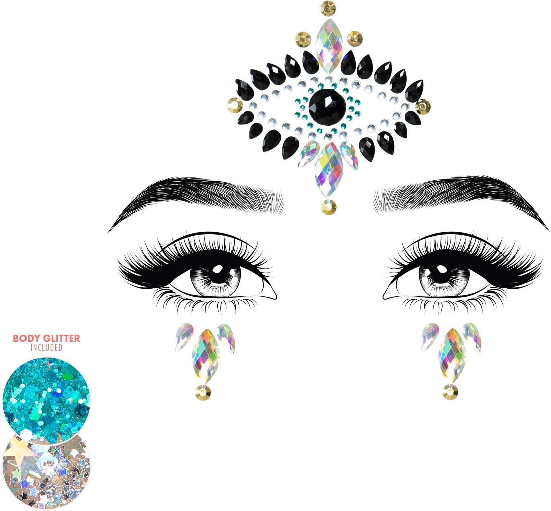 Divinity Gezicht Jewel Stickers