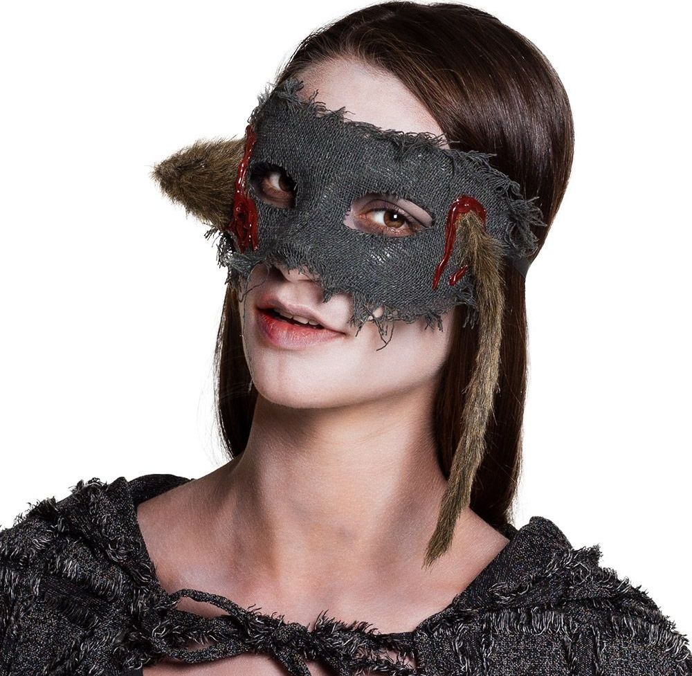 Dode Rat Halloween Oogmasker
