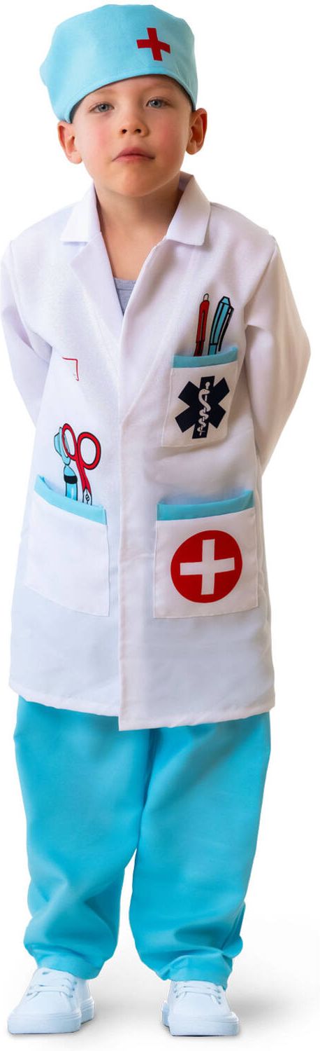 Dokter Kostuum met Muts Jongens Meisjes