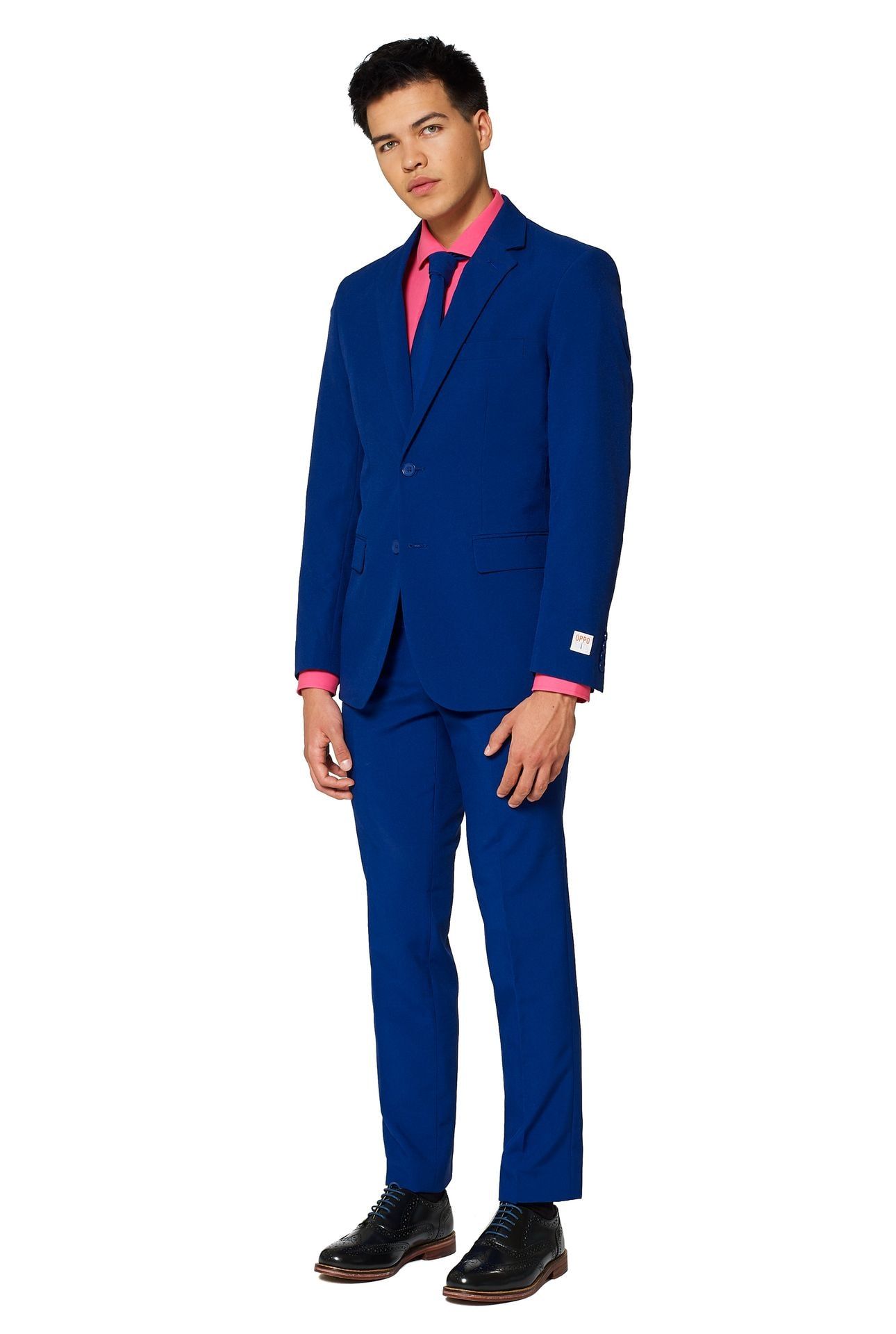Donkerblauw Opposuits Kostuum