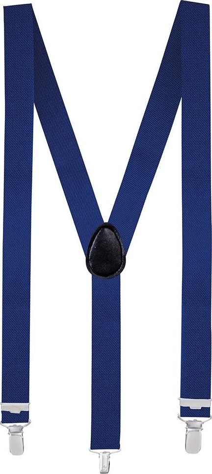 Donkerblauwe Basic Bretels