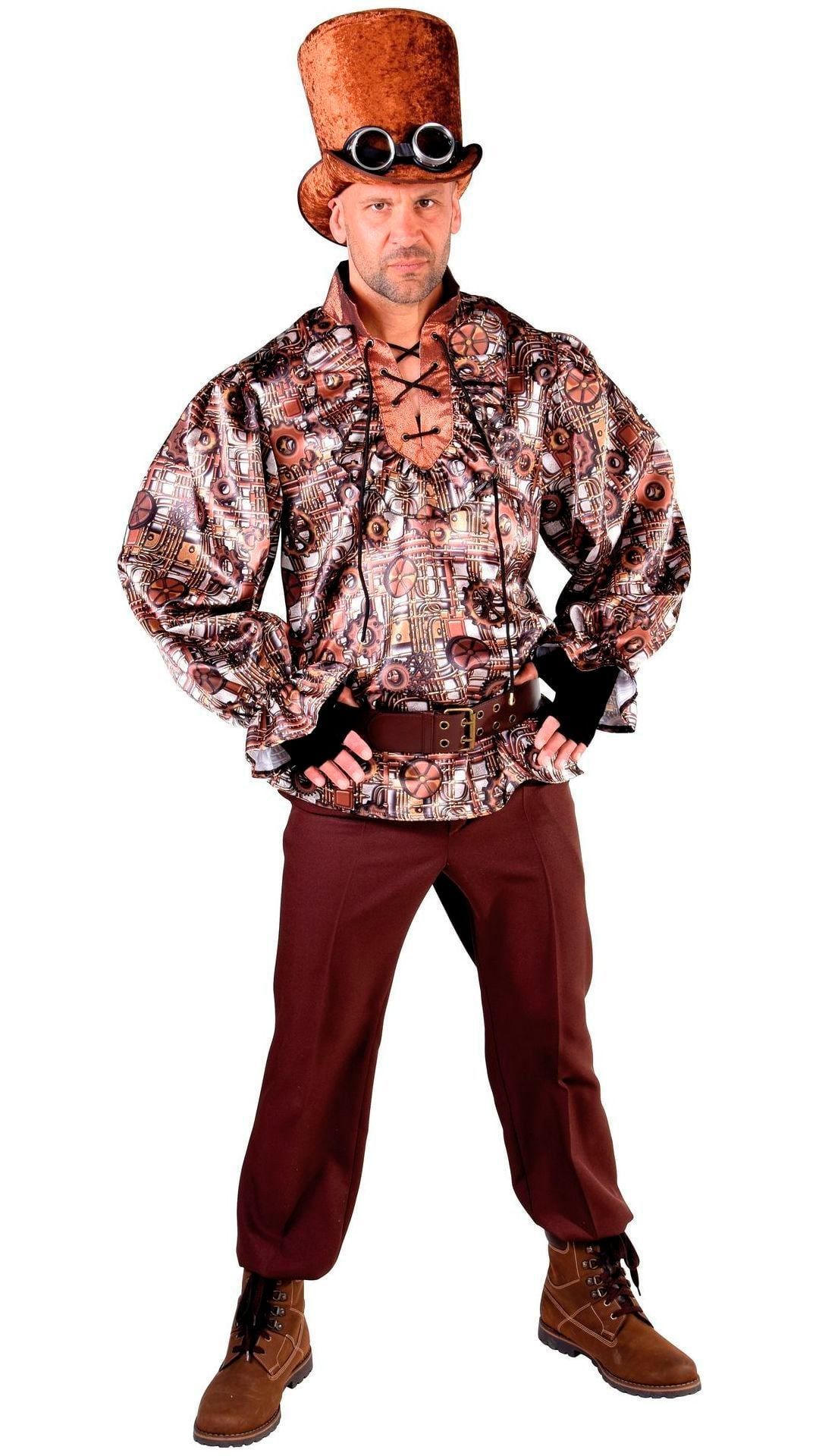Donkere Steampunk Blouse Man