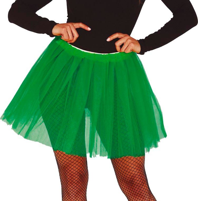 Donkergroene Dames Basic Tutu