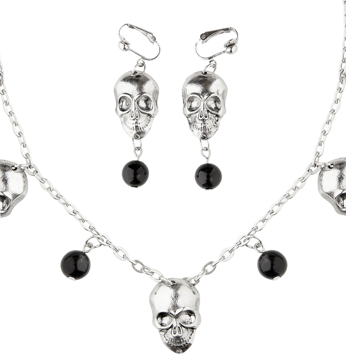 Doodshoofd Sieraden Set