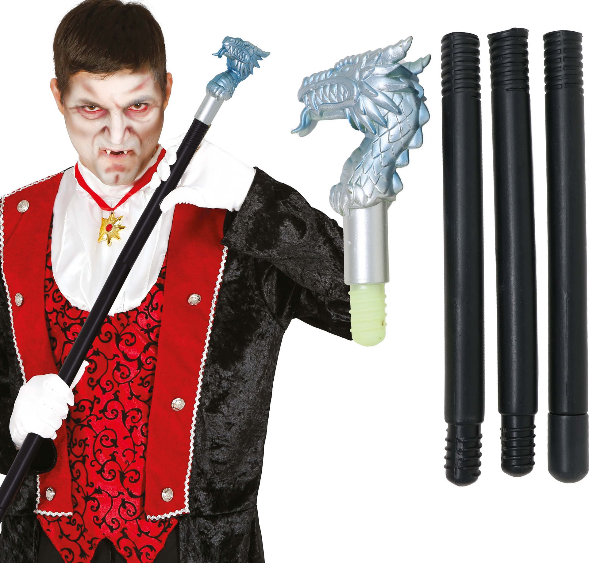 Draken Vampier Staf 90cm