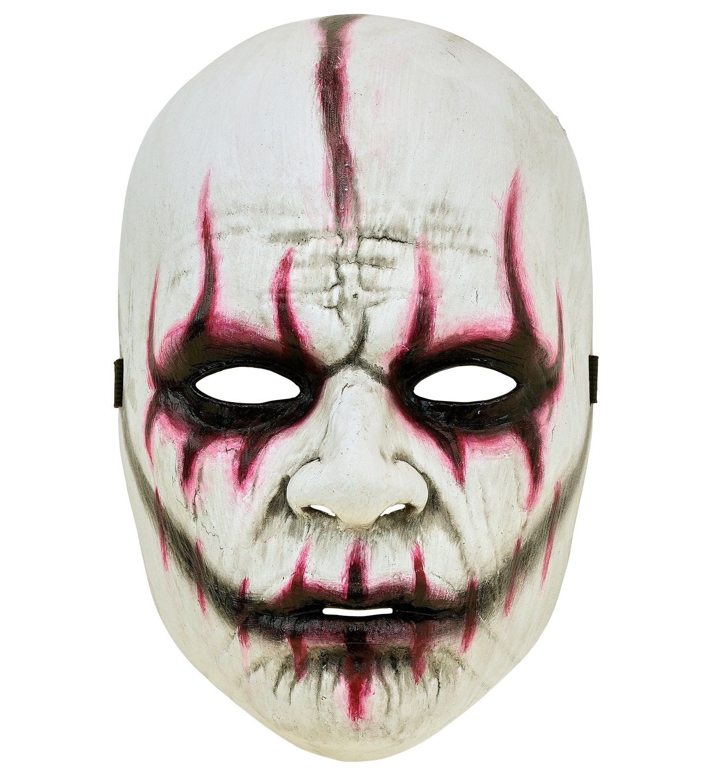 Duistere Horror Clown Masker Wit