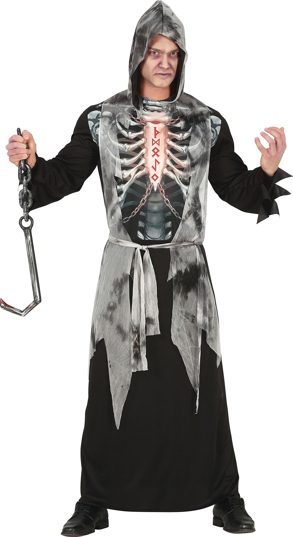 Duistere Skelet Tuniek Man