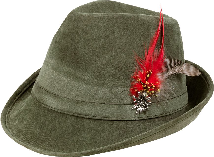 Duitse schlager hoed groen