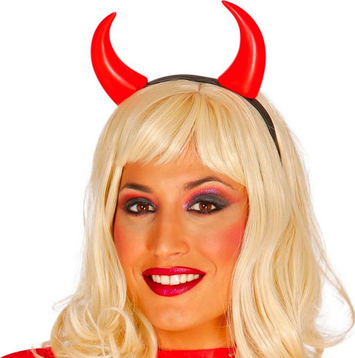 Duivel Hoorntjes Haarband