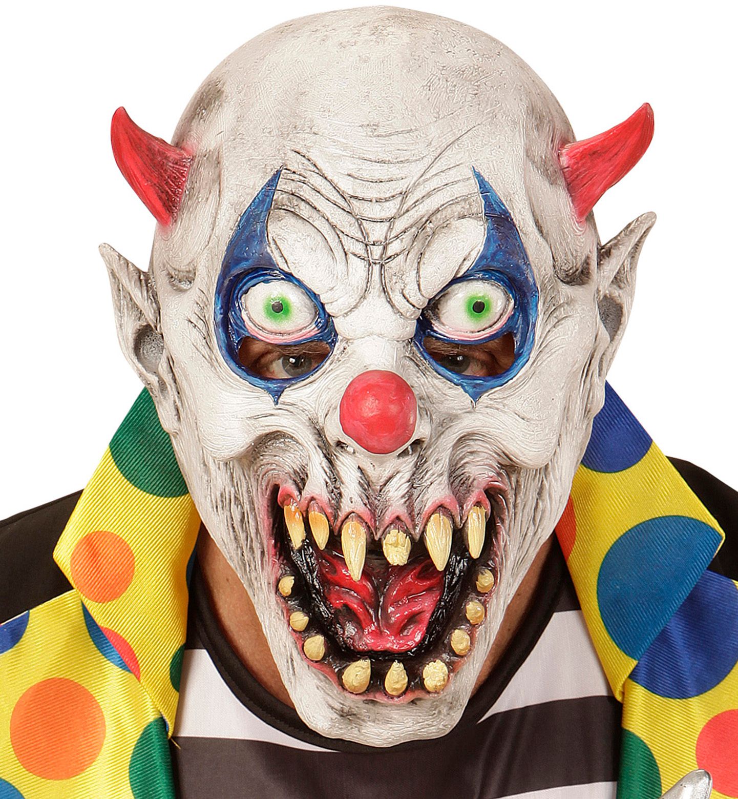 Duivels Clown Masker Kind