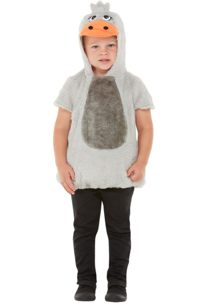 Eenden Kostuum Jongens Grijs