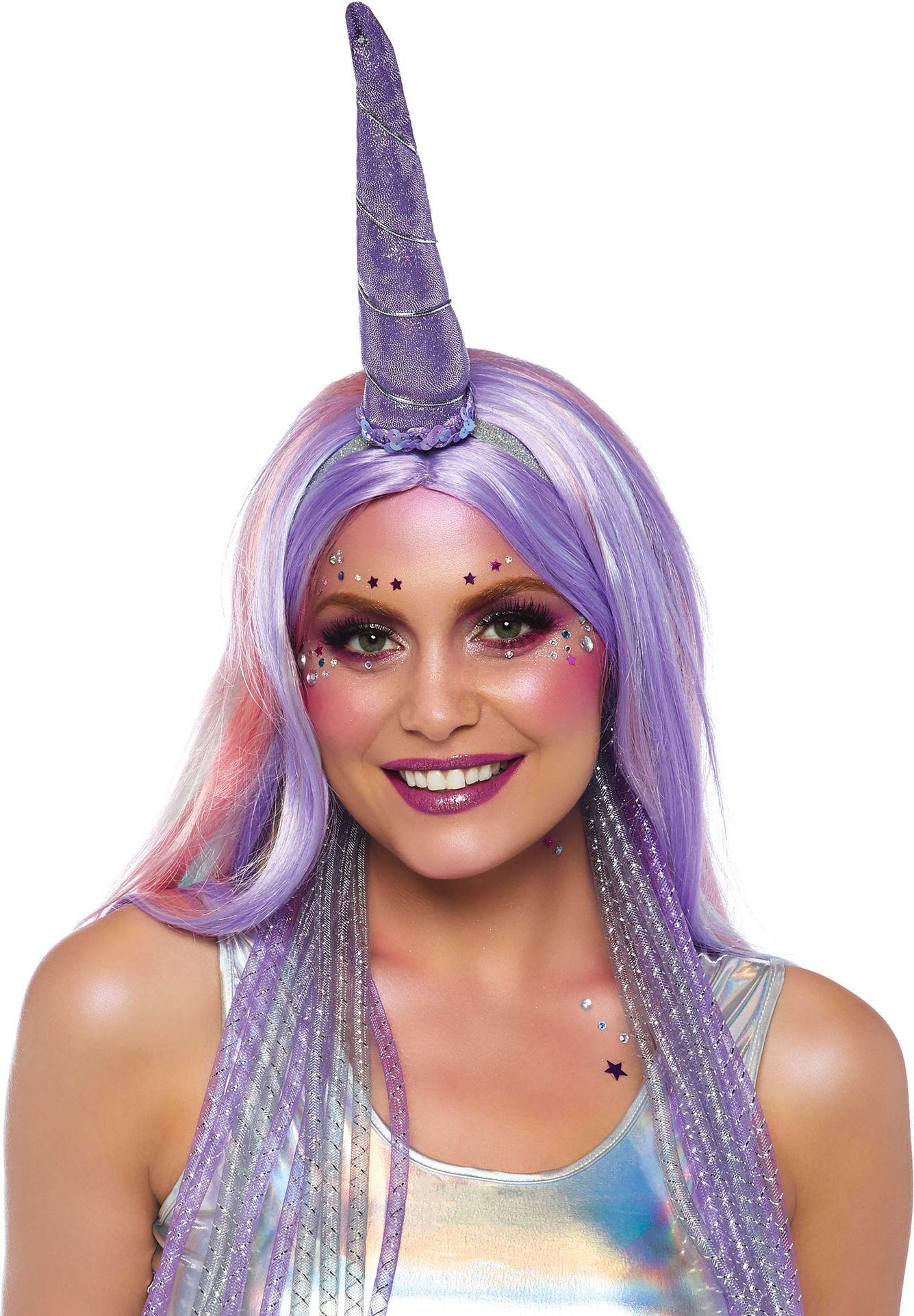 Eenhoorn Haarband Paars