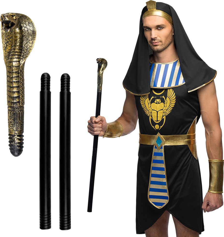 Egyptische Farao Slangen Scepter