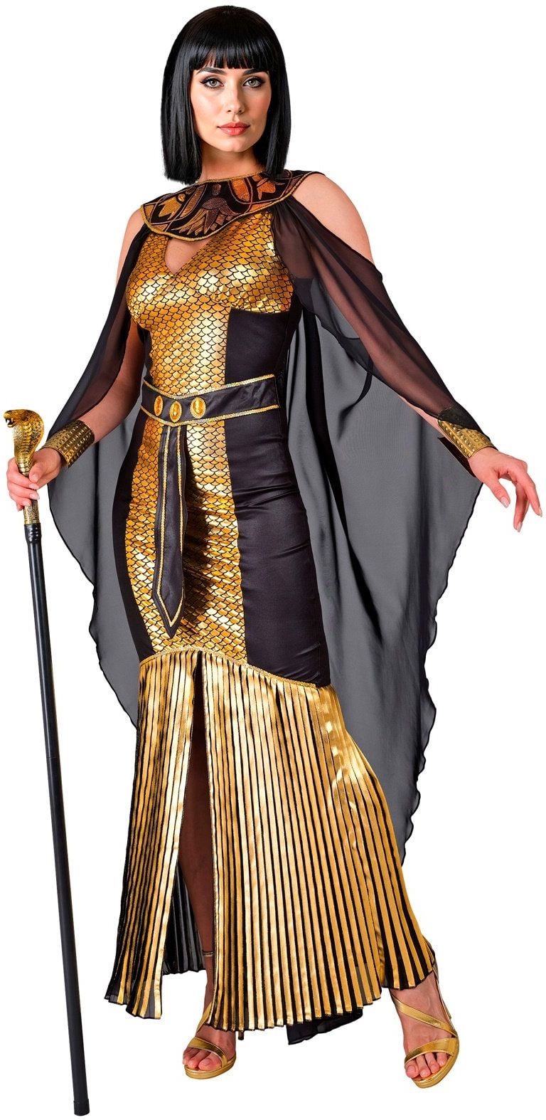 Egyptische Koningin Kostuum Dames Goud