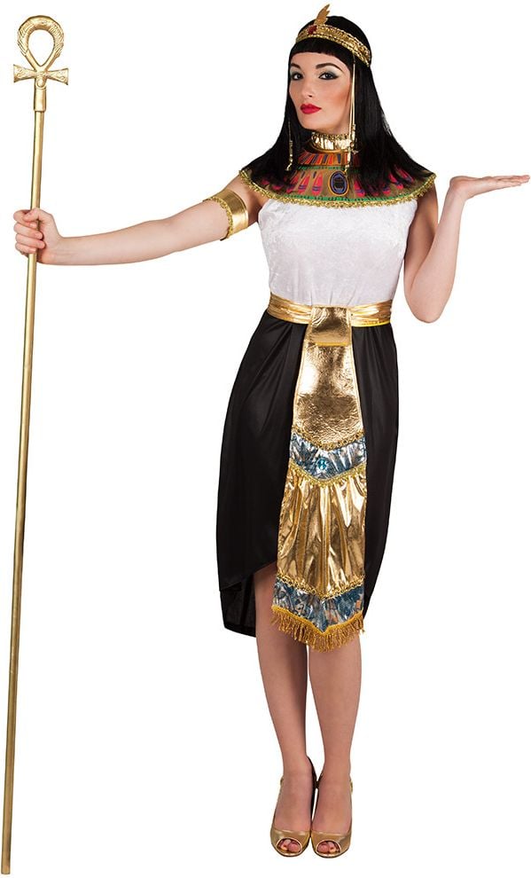 Egyptische koningin Nefertari kostuum vrouw
