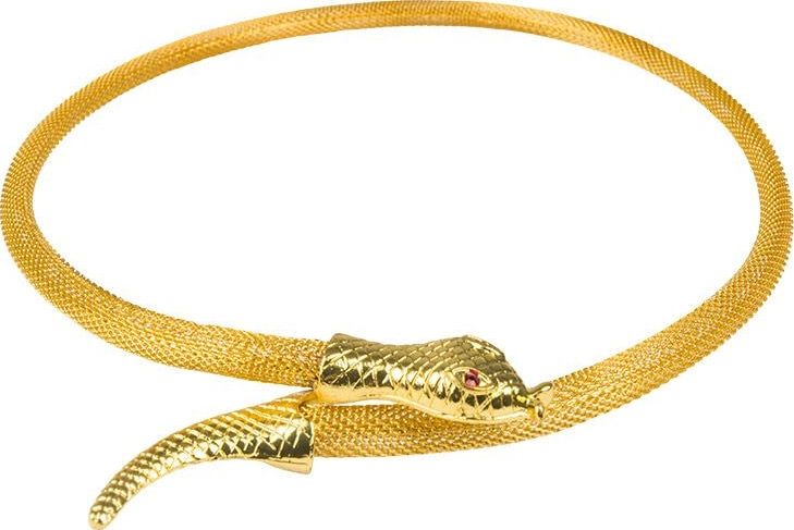 Egyptische Serpent Of The Nile Slang Ketting