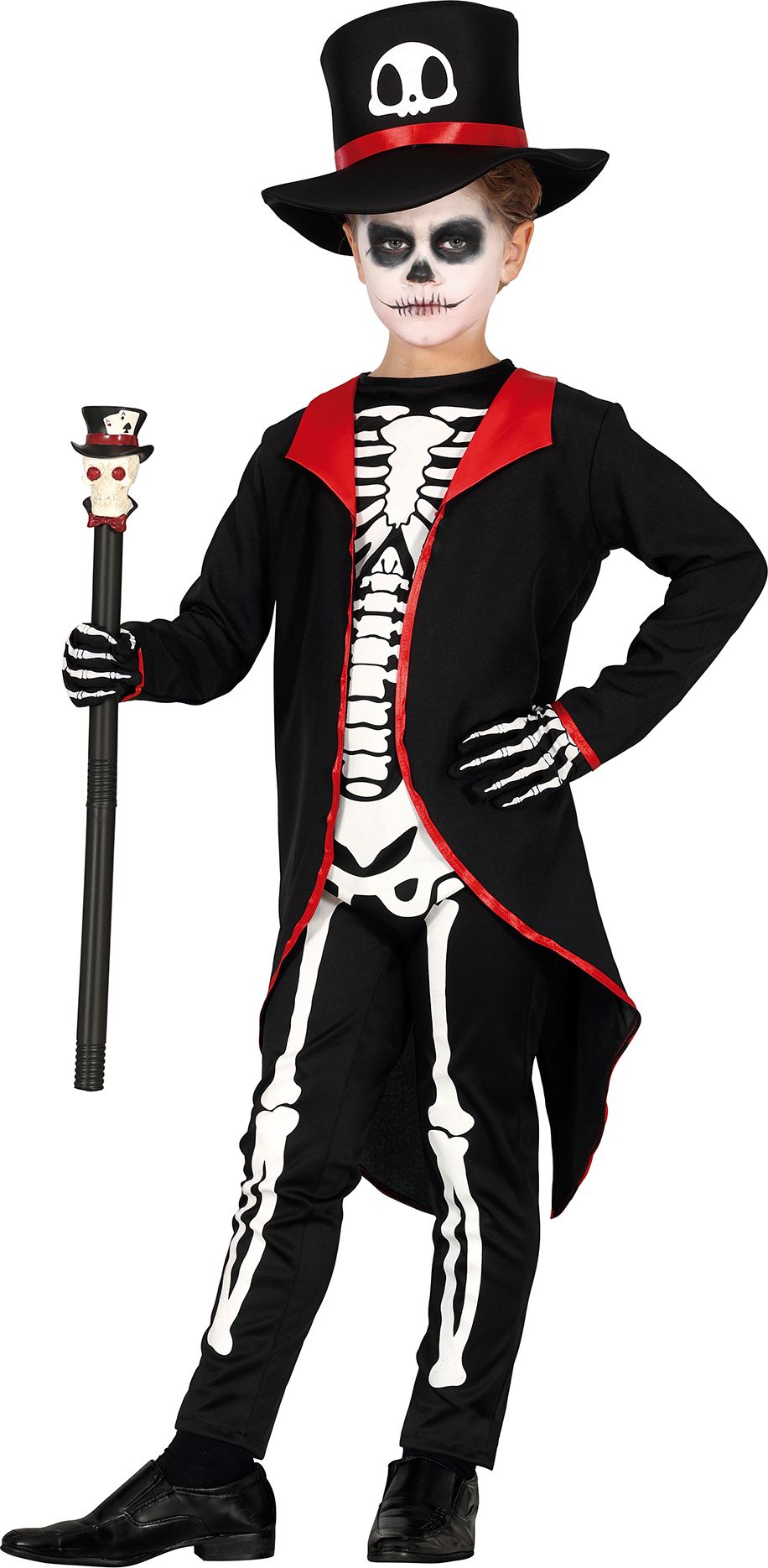 Elegant Skelet Kostuum Kind