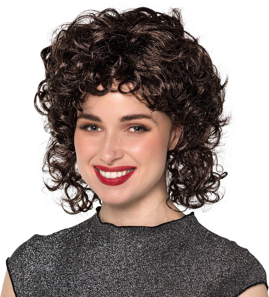 Elegante Retro 80's Pruik Dames