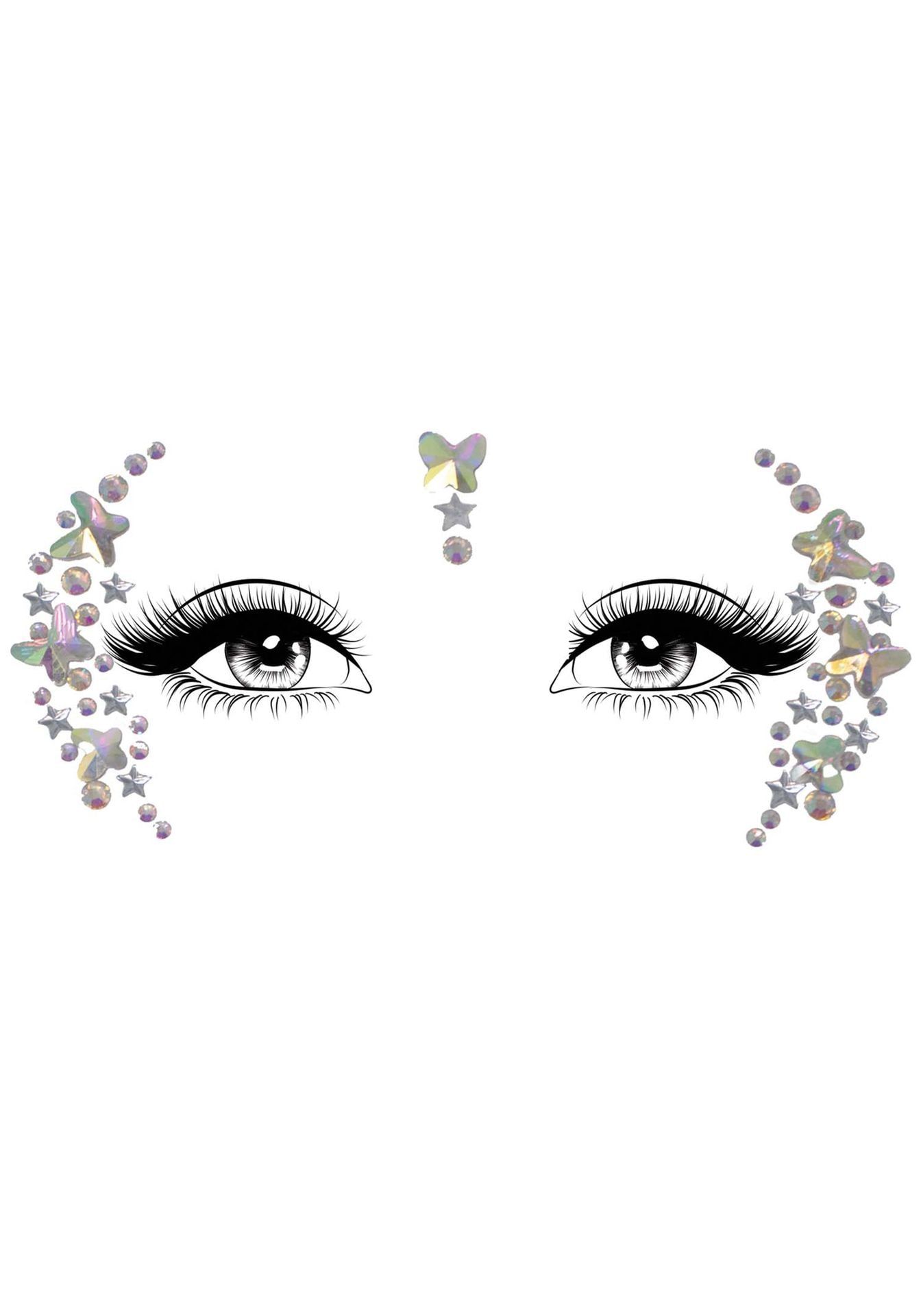 Elera Zilveren Face Jewels