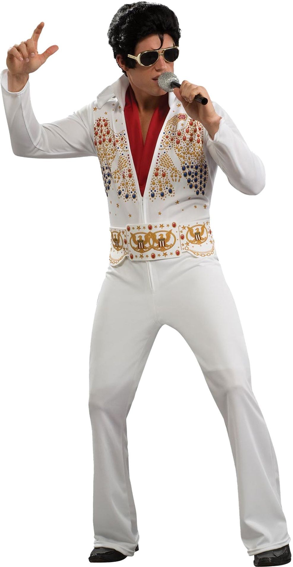 Elvis Eagle Jumpsuit Deluxe Volwassenen Kostuum