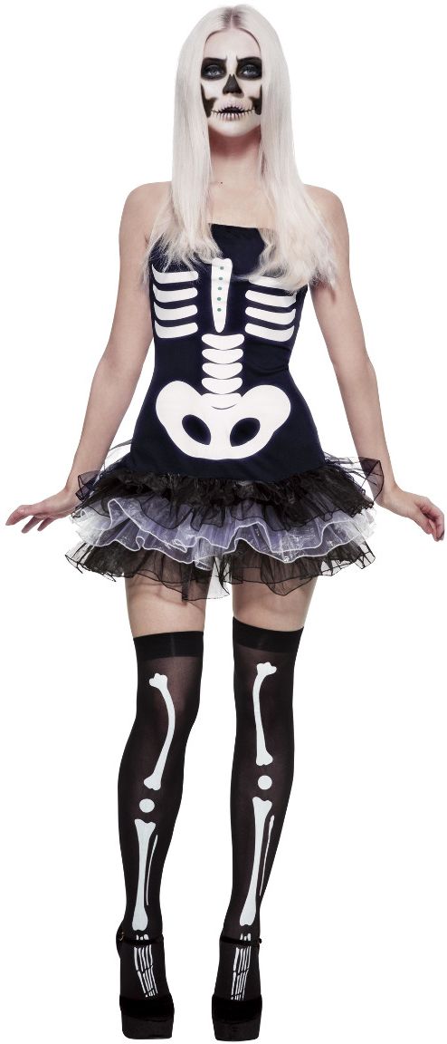 Eng skeletten jurkje dames
