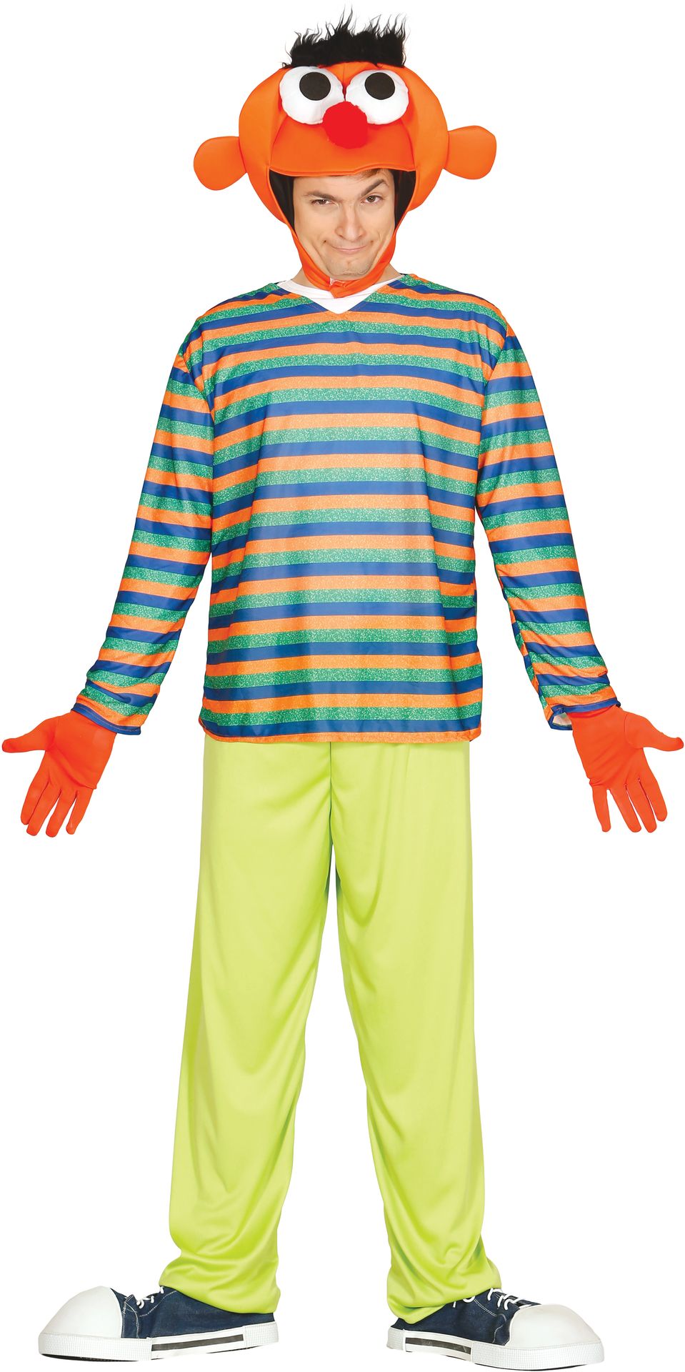 Ernie Carnaval kostuum Sesamstraat