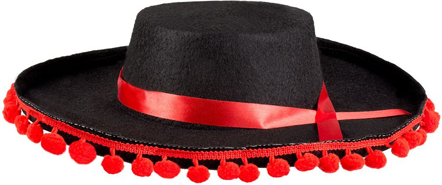 Espagnol zwarte hoed