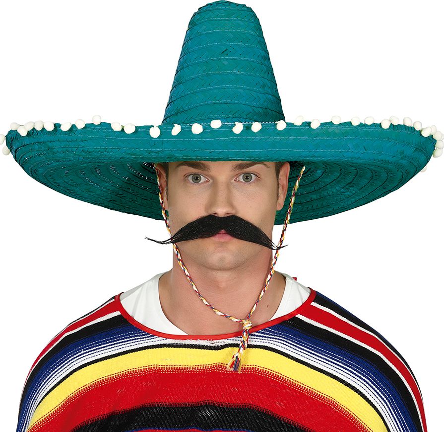Extra Brede Sombrero Groen