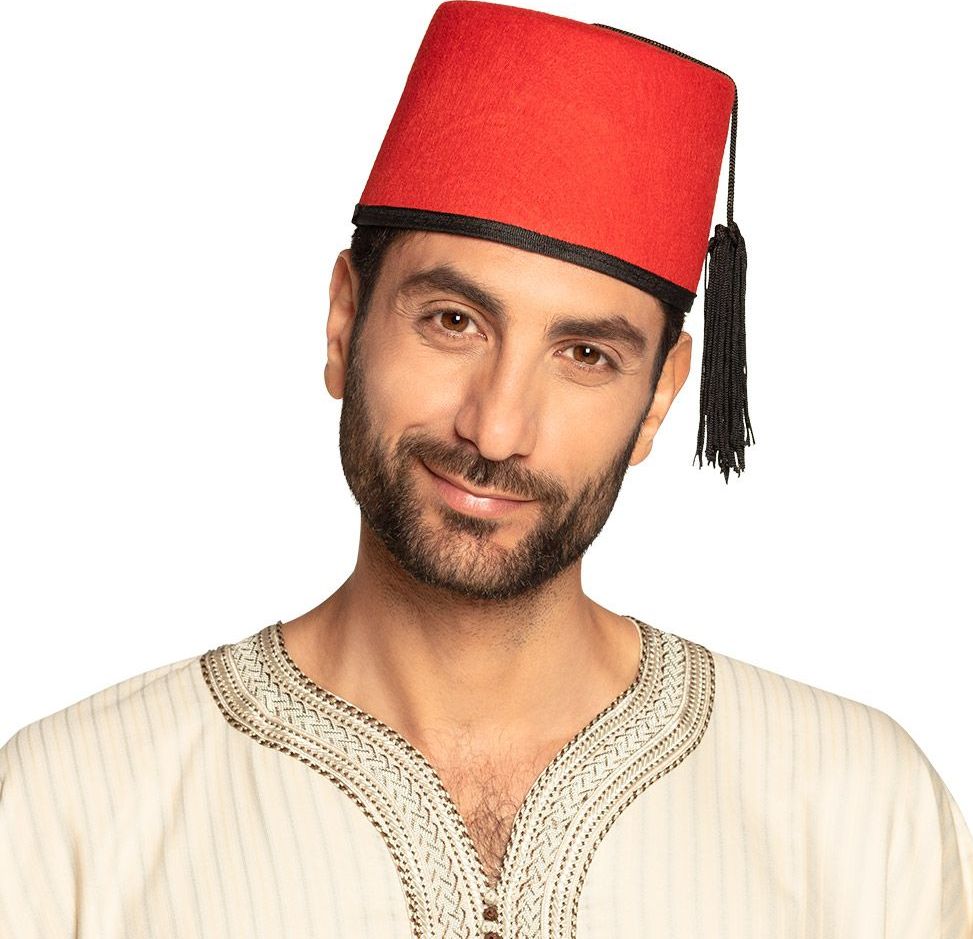 Fadime Rode Fez Hoedje