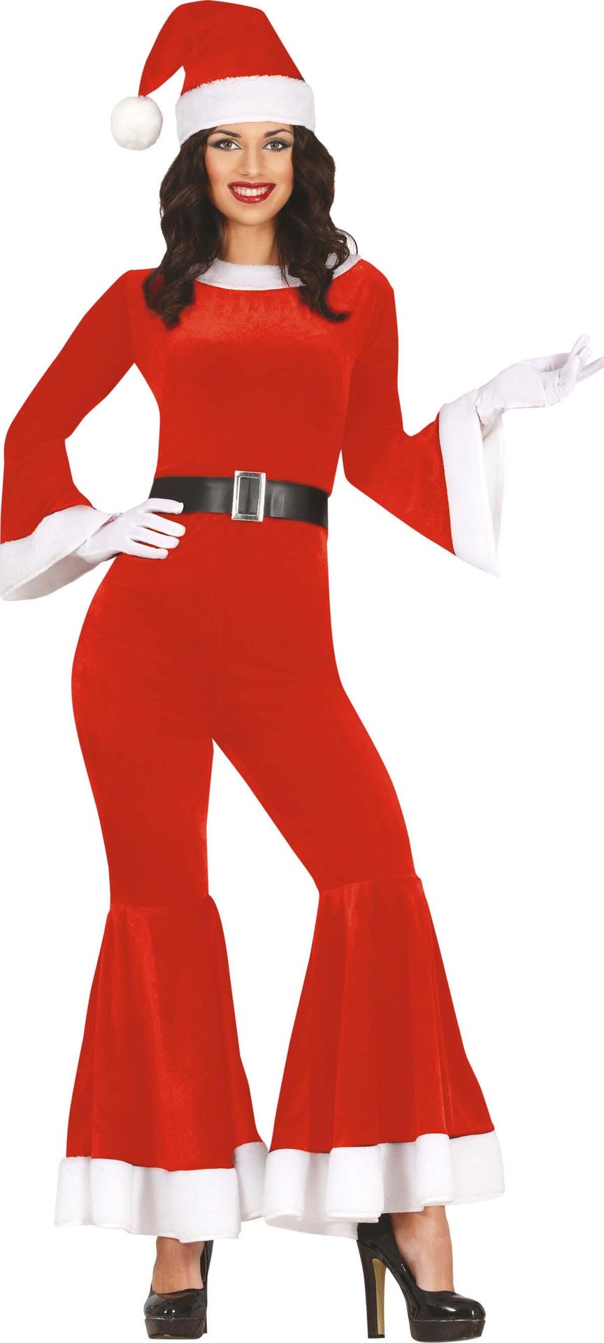 Fancy Kerstvrouw Jumpsuit Dames