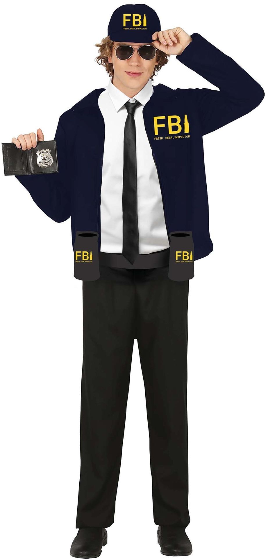 FBI bier inspecteur kostuum