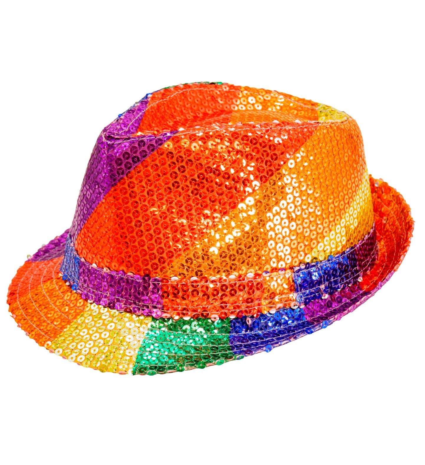 Fedora Hoed Regenboog Dames Heren