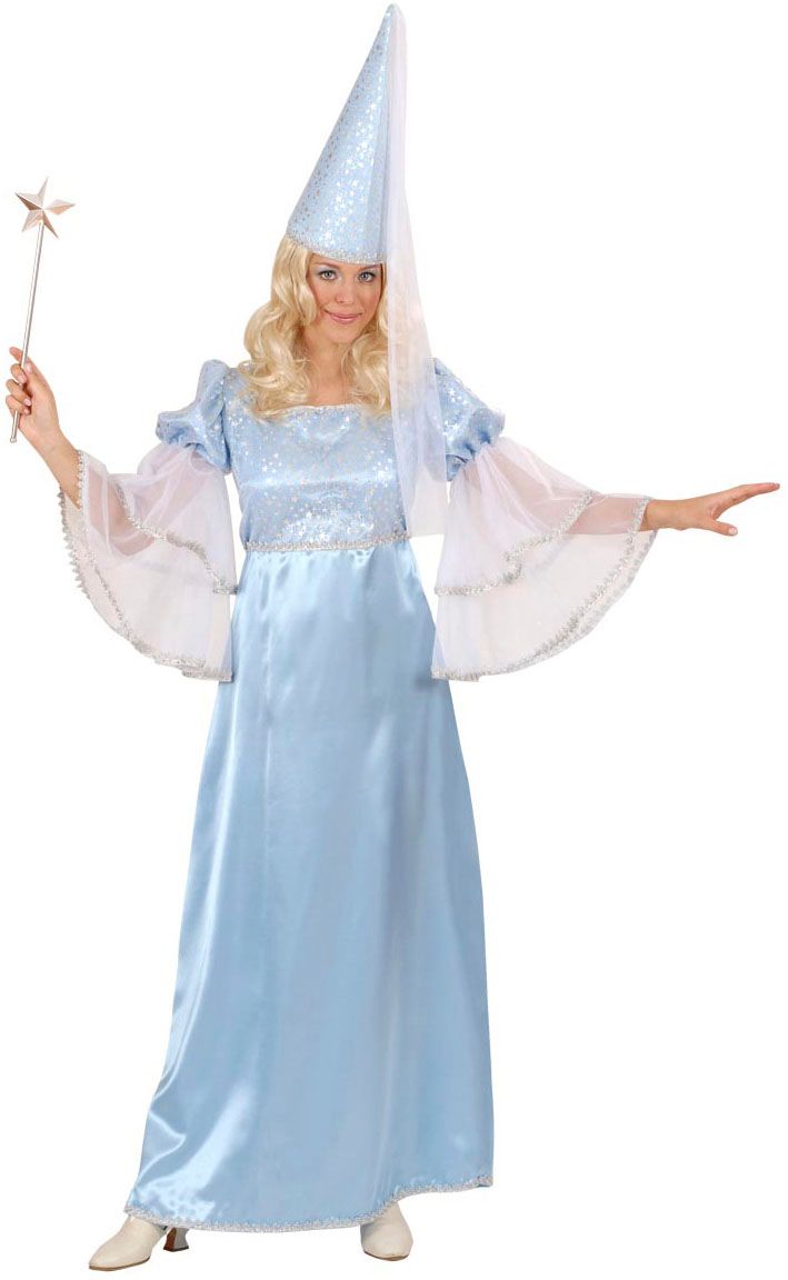 Fee Lichtblauw Kostuum