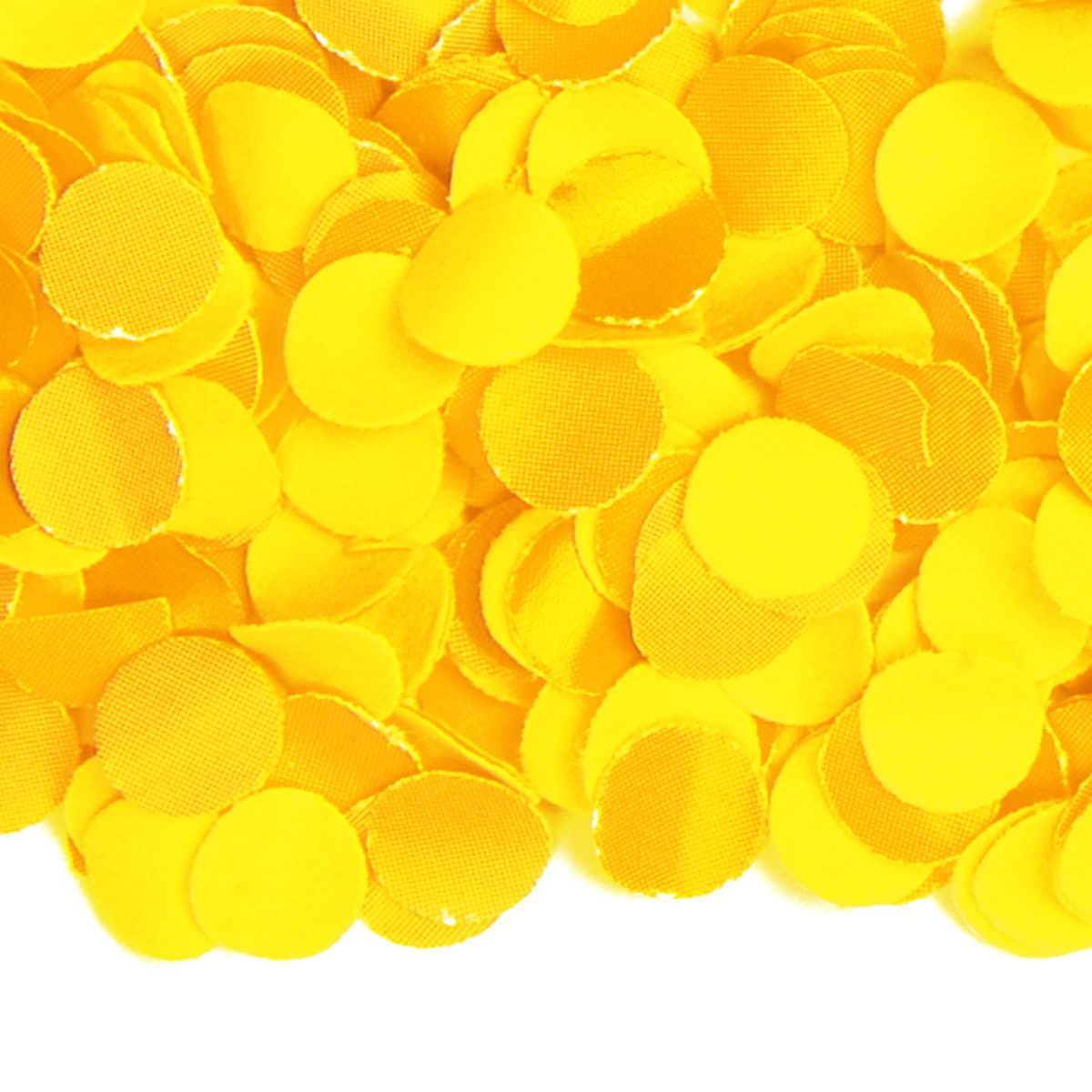 Feest confetti 1 kilo geel