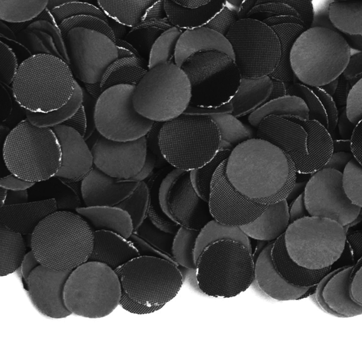 Feest confetti 1 kilo zwart