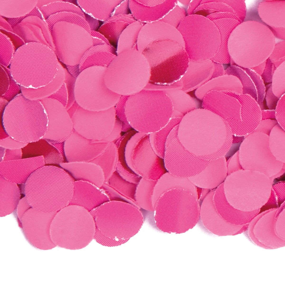 Feest confetti 100 gram neon roze