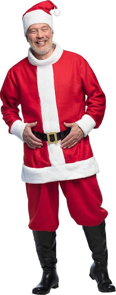 Feestelijke Kerstman Kostuum M-L