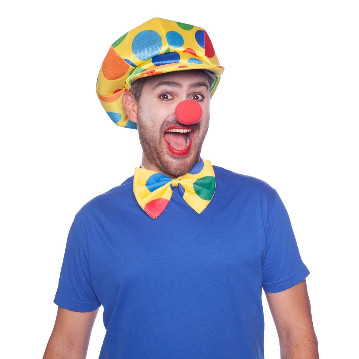 Feestelijke rode clown neus
