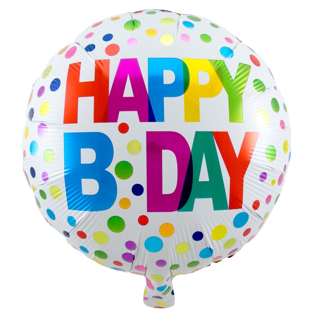 Feestelijke verjaardag folieballon 45cm