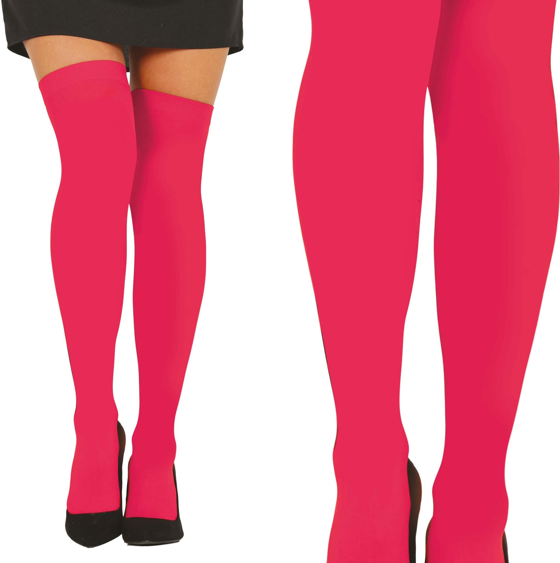 Fel Roze Kniekousen Dames