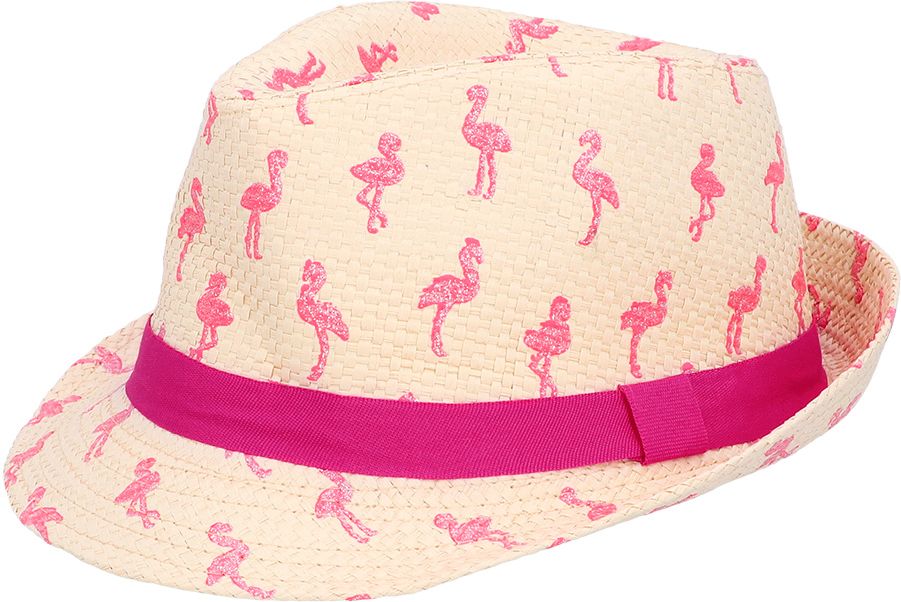 Festival flamingo hoed