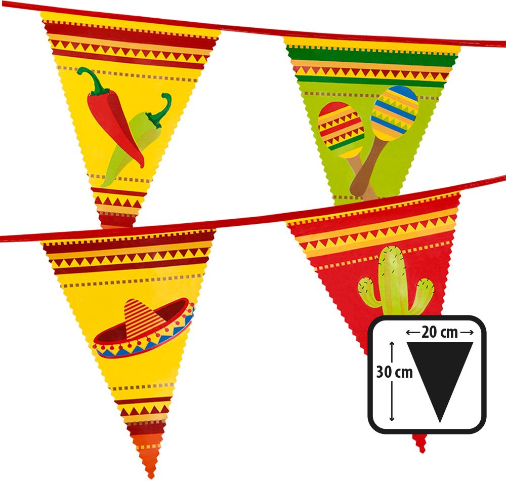 Fiesta Mexicana vlaggenlijn