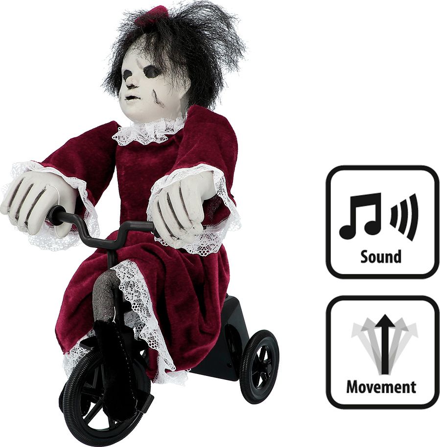 Fietsende Angry Mathilde Decoratie Geluid & Beweging