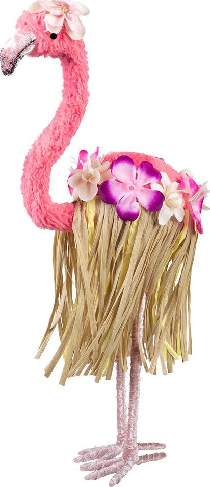 Flamingo In Hula Rokje Decoratie