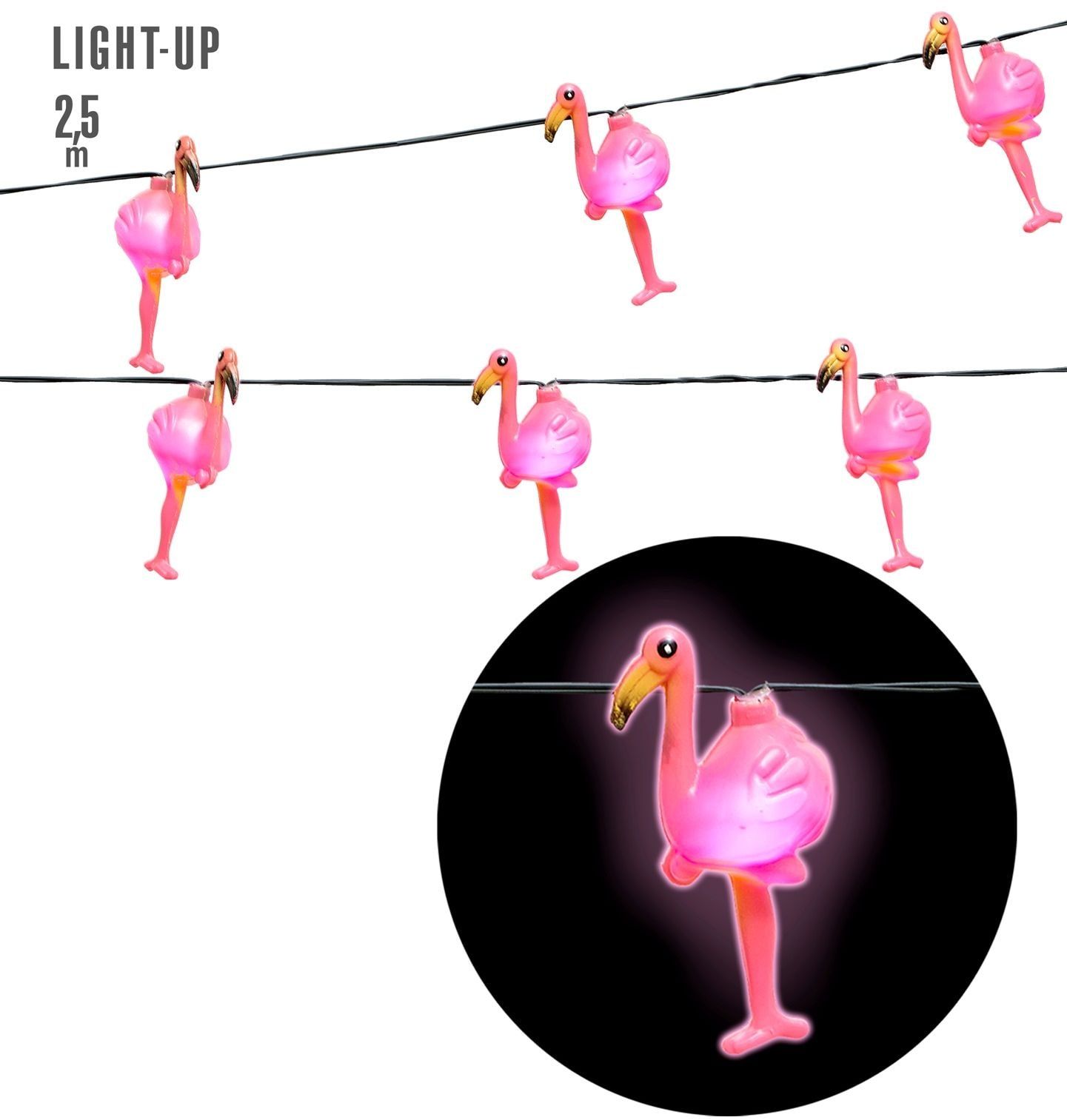 Flamingo lichtsnoer