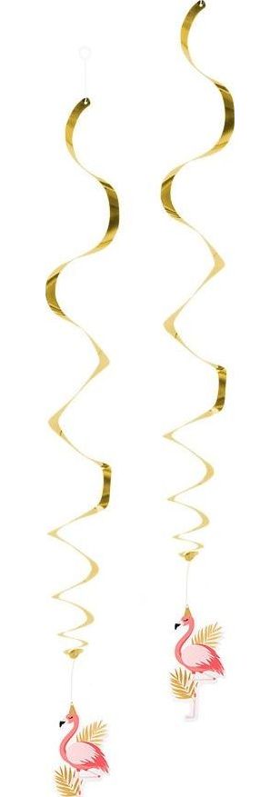 Flamingo Thema Party Decoratie Swirls